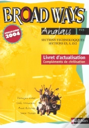 Capa do artigo Broad Ways 1ère Stt; Broad Ways ; Livret Actualisation