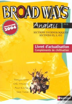 Capa do artigo Broad Ways 1ère Stt; Broad Ways ; Livret Actualisation