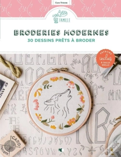 Capa do artigo Broderies Modernes : 30 Dessins Prêts À Broder