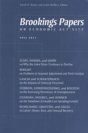 Brookings Papers On Economic Activity: Fall 2013 - Preview
