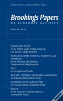 Capa do artigo Brookings Papers On Economic Activity: Spring 2013