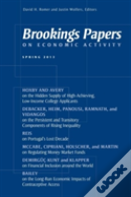 Brookings Papers On Economic Activity: Spring 2013