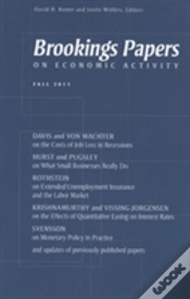 Capa do artigo Brookings Papers On Economic Activity