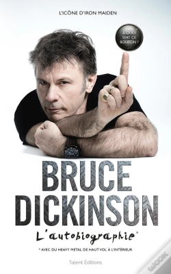 Capa do artigo Bruce Dickinson : L'Autobiographie - What Does This Button Do?