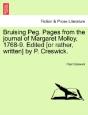 Bruising Peg. Pages From The Journal Of - Preview