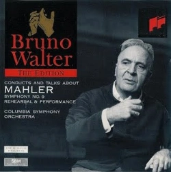 Capa do artigo Bruno Walter Conducts And Talks About Mahler Symphony No. 9 (Rehearsal And Performance) - CD