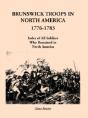 Brunswick Troops In North America, 1776- - Preview