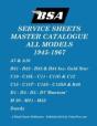 Bsa 'Service Sheets' Master Catalogue Fo - Preview