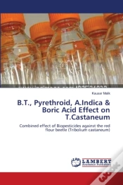 Capa do artigo B.T., Pyrethroid, A.Indica & Boric Acid Effect On T.Castaneum
