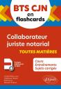 Bts Cjn En Flashcards : Collaborateur Juriste Notarial - Preview