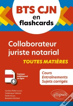 Capa do artigo Bts Cjn En Flashcards : Collaborateur Juriste Notarial