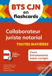 Capa do artigo Bts Cjn En Flashcards : Collaborateur Juriste Notarial