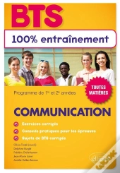 Bts Communication ; Programme De 1re Et 2e Années ; Toutes Matières