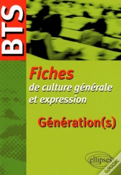 Capa do artigo Bts - Fiches De Culture Générale Et Expression - Génération(S)