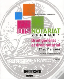 Capa do artigo Bts Notariat - Droit General Et  Droit Notarial, 2eme Edition