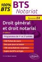 Bts Notariat - Épreuve De Droit Général Et Droit Notarial (E4/U4) - Preview