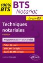 Bts Notariat - Techniques Notariales - Preview