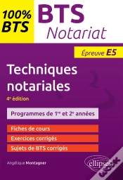 Capa do artigo Bts Notariat - Techniques Notariales