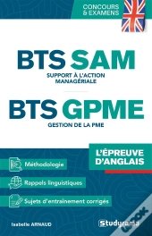Bts Sam & Gpme : L'Épreuve D'Anglais ; Support À L'Action Managériale