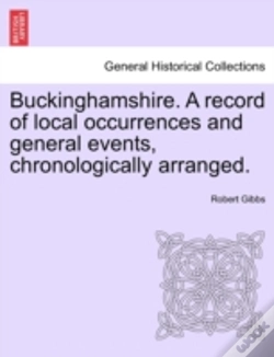 Capa do artigo Buckinghamshire. A Record Of Local Occur