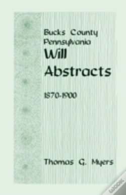 Capa do artigo Bucks County, Pennsylvania, Will Abstrac