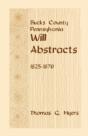 Bucks County, Pennsylvania, Will Abstrac - Preview