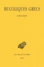 Bucoliques Grecs. Tome I : Théocrite - Preview