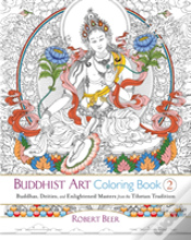 Buddhist Art Coloring Book 2