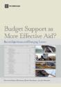 Budget Support As More Effective Aid - Preview