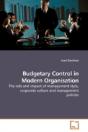 Budgetary Control In Modern Organisation - Preview