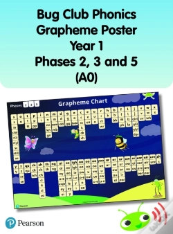 Capa do artigo Bug Club Phonics Grapheme Poster Year 1 Phases 2, 3 And 5 (A0)