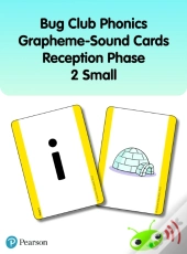 Bug Club Phonics Grapheme-Sound Cards Reception Phase 2 (Small)