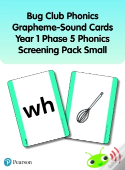 Capa do artigo Bug Club Phonics Grapheme-Sound Cards Year 1 Phase 5 Phonics Screening Pack (Small)