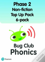 Capa do artigo Bug Club Phonics Phase 2 Non-Fiction Top Up Pack 6-Pack (96 Books)