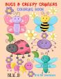 Bugs & Creepy Crawlers Coloring Book - Preview