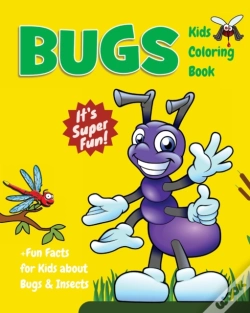 Capa do artigo Bugs Kids Coloring Book +Fun Facts For Kids About Bugs & Insects