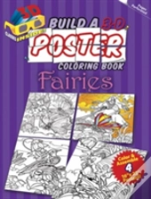 Build A 3-D Poster Coloring Book -- Fairies