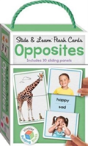 Building Blocks Slide & Learn Flashcards Opposites (Uk Eng) - Preview