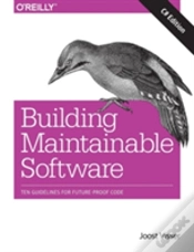 Capa do artigo Building Maintainable Software, C# Edition
