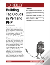 Capa do artigo Building Tag Clouds In Perl And Php