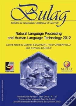 Capa do artigo Bulag, N  37/2012. Natural Language Processing And Human Language Tec Hnology 2012