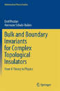 Bulk And Boundary Invariants For Complex Topological Insulators - Preview