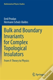 Capa do artigo Bulk And Boundary Invariants For Complex Topological Insulators