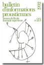 Bulletin D'Informations Proustiennes 23 - Preview