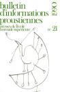 Bulletin D'Informations Proustiennes N° 21 - Preview