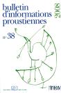 Bulletin D'Informations Proustiennes N° 38 - Preview