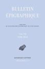 Bulletin Epigraphique 1990-1993 - Preview