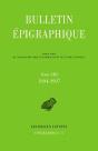 Bulletin Epigraphique 1994-1997 - Preview