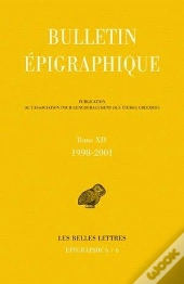 Bulletin Epigraphique 1998-2001