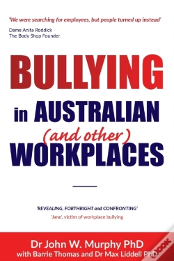 Capa do artigo Bullying In Australian  And Other  Workp